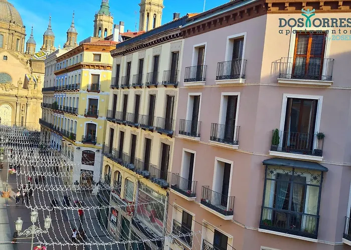 Appartement Dos Torres Pilar Suites- Balcones Con Vistas A La Ciudad Saragosse